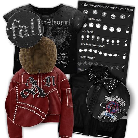 Rhinestone/ Pearl Brush Pack